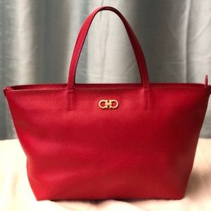 Salvatore Ferragamo Leather Tote